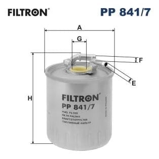 FILTRON PP 841 7 Yakıt Filtresi 05117492AA uygun fiyat hızlı kargo