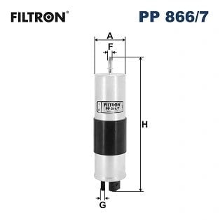 FILTRON PP 866 7 Yakıt Filtresi 31355461 uygun fiyat hızlı kargo