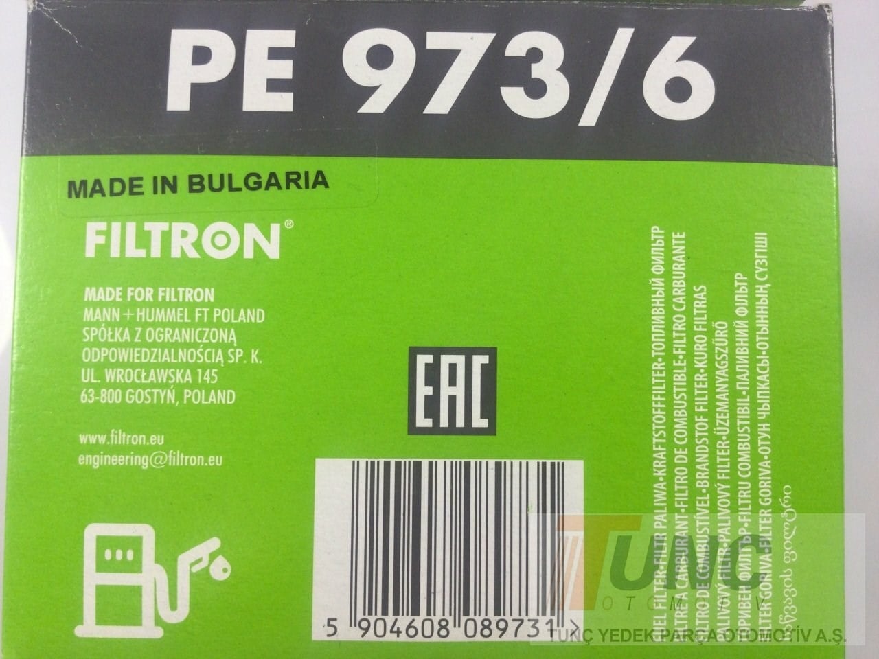 FILTRON PE 973 6 Yakıt Filtresi 7L6127434C uygun fiyat hızlı kargo