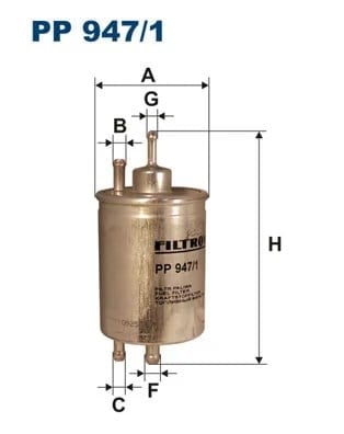 FILTRON PP9471 Yakıt Filtresi 0024773001 uygun fiyat hızlı kargo