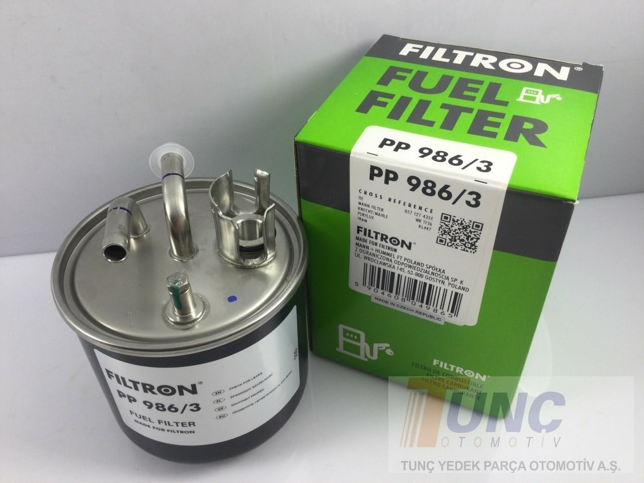 FILTRON PP 986 3 Yakıt Filtresi 057127435E uygun fiyat hızlı kargo