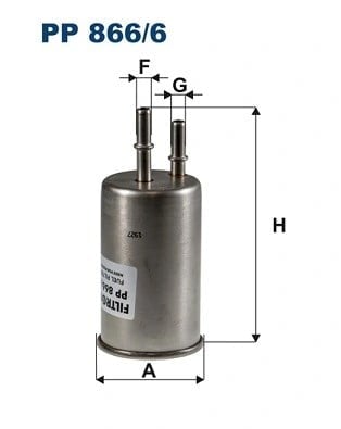 FILTRON PP 866 6 Yakıt Filtresi 31355412 uygun fiyat hızlı kargo
