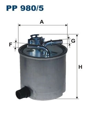FILTRON PP 980 5 Yakıt Filtresi 15410 84A51 uygun fiyat hızlı kargo
