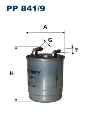 FILTRON PP 841 9 Yakıt Filtresi 6420902252 uygun fiyat hızlı kargo