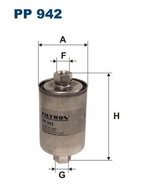 FILTRON PP 942 Yakıt Filtresi 23300 79045 uygun fiyat hızlı kargo