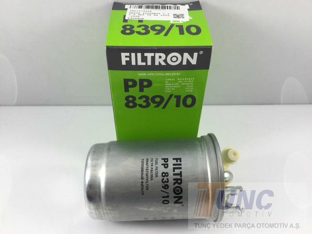 FILTRON PP 839 10 Yakıt Filtresi 8E0127435A uygun fiyat hızlı kargo