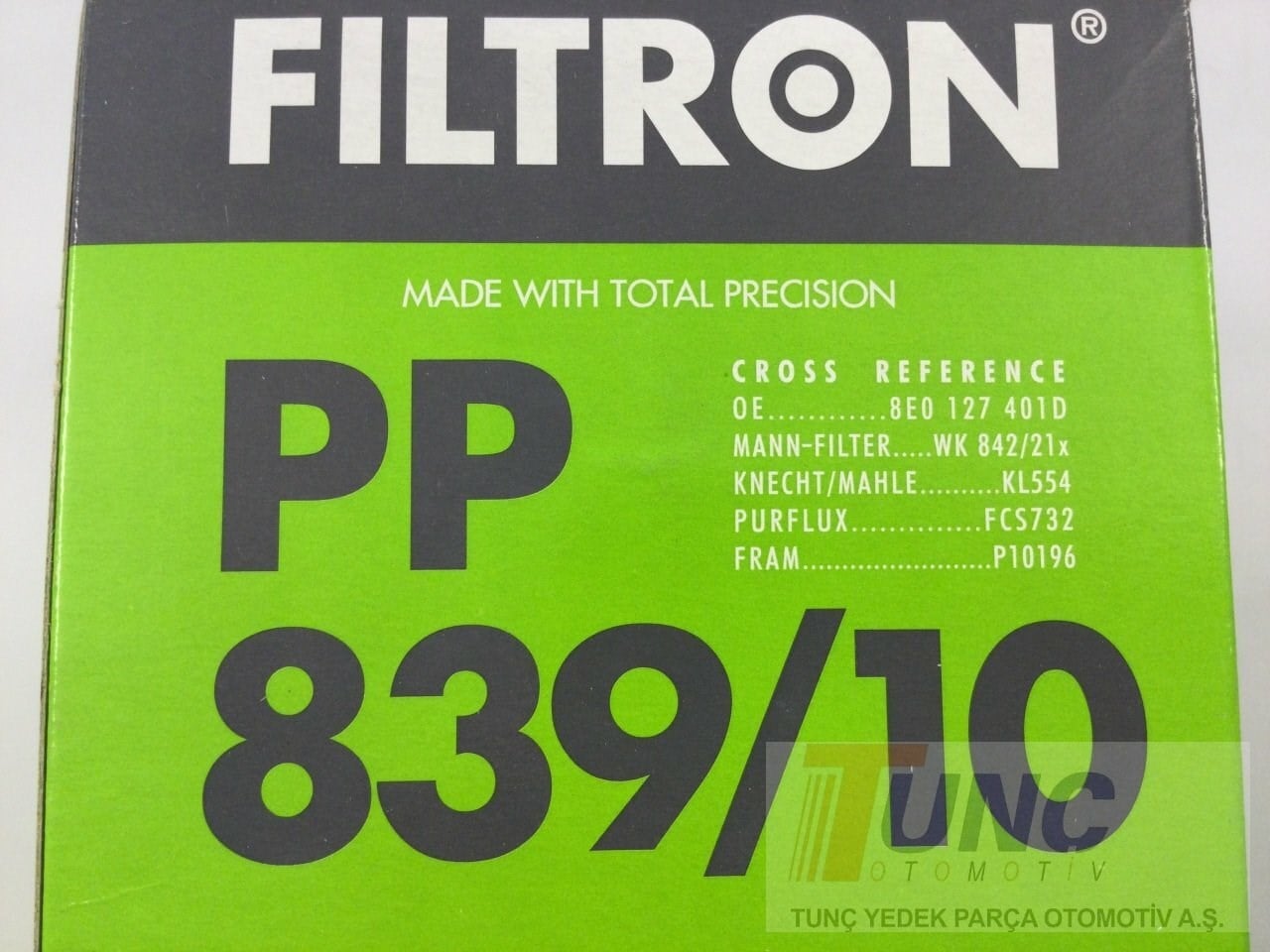 FILTRON PP 839 10 Yakıt Filtresi 8E0127435A uygun fiyat hızlı kargo