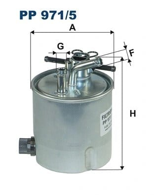 FILTRON PP9715 Yakıt Filtresi 16400 3XN1A uygun fiyat hızlı kargo