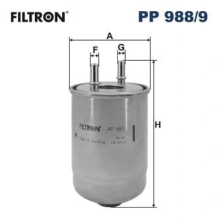 FILTRON PP 988 9 Yakıt Filtresi 164001710R uygun fiyat hızlı kargo