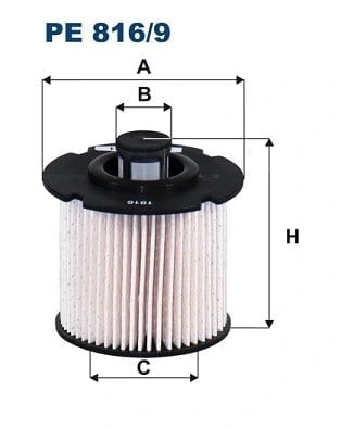 FILTRON PE 816 9 Yakıt Filtresi 1681146180 uygun fiyat hızlı kargo