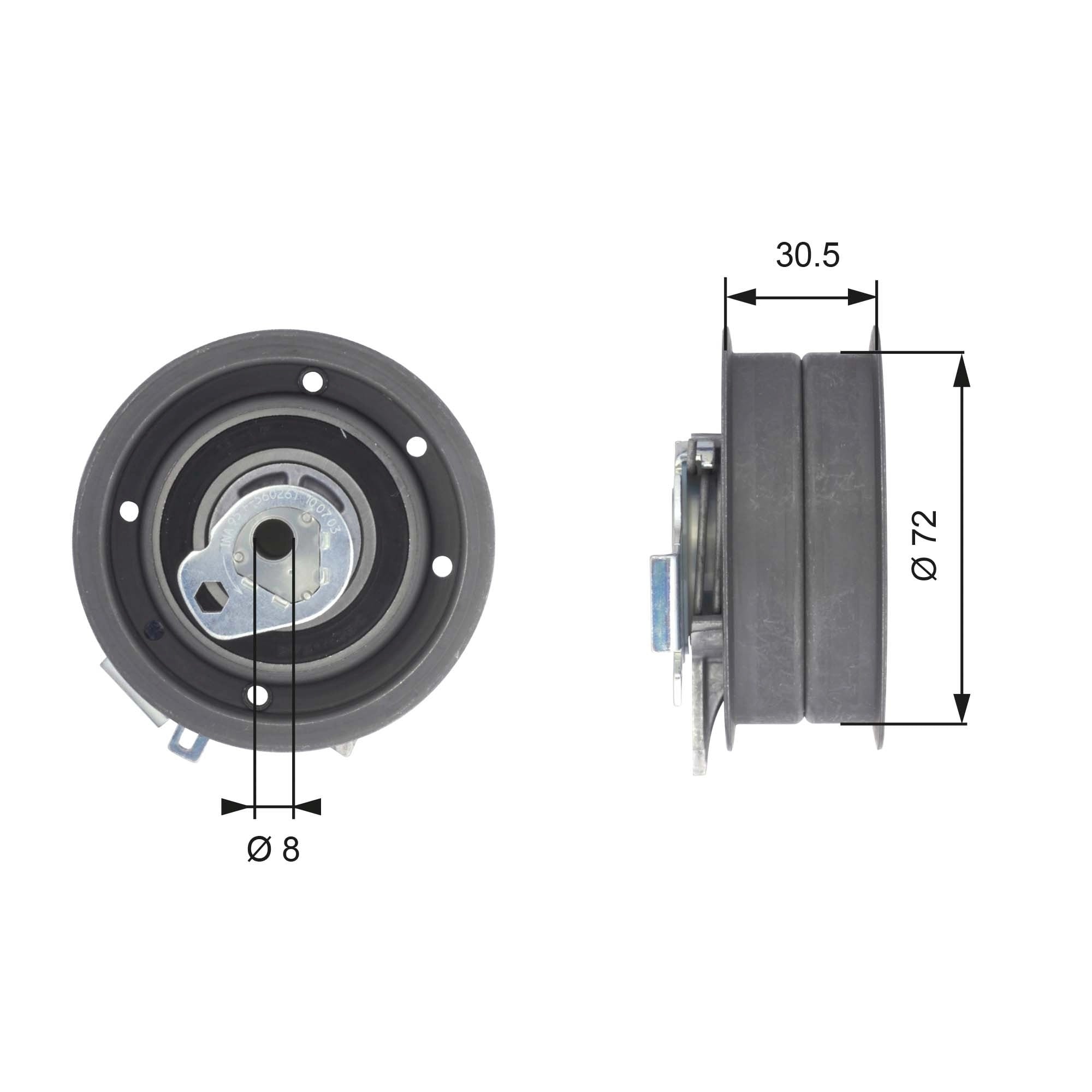 GATES T43010 Gergi 06A109479C uygun fiyat hızlı kargo