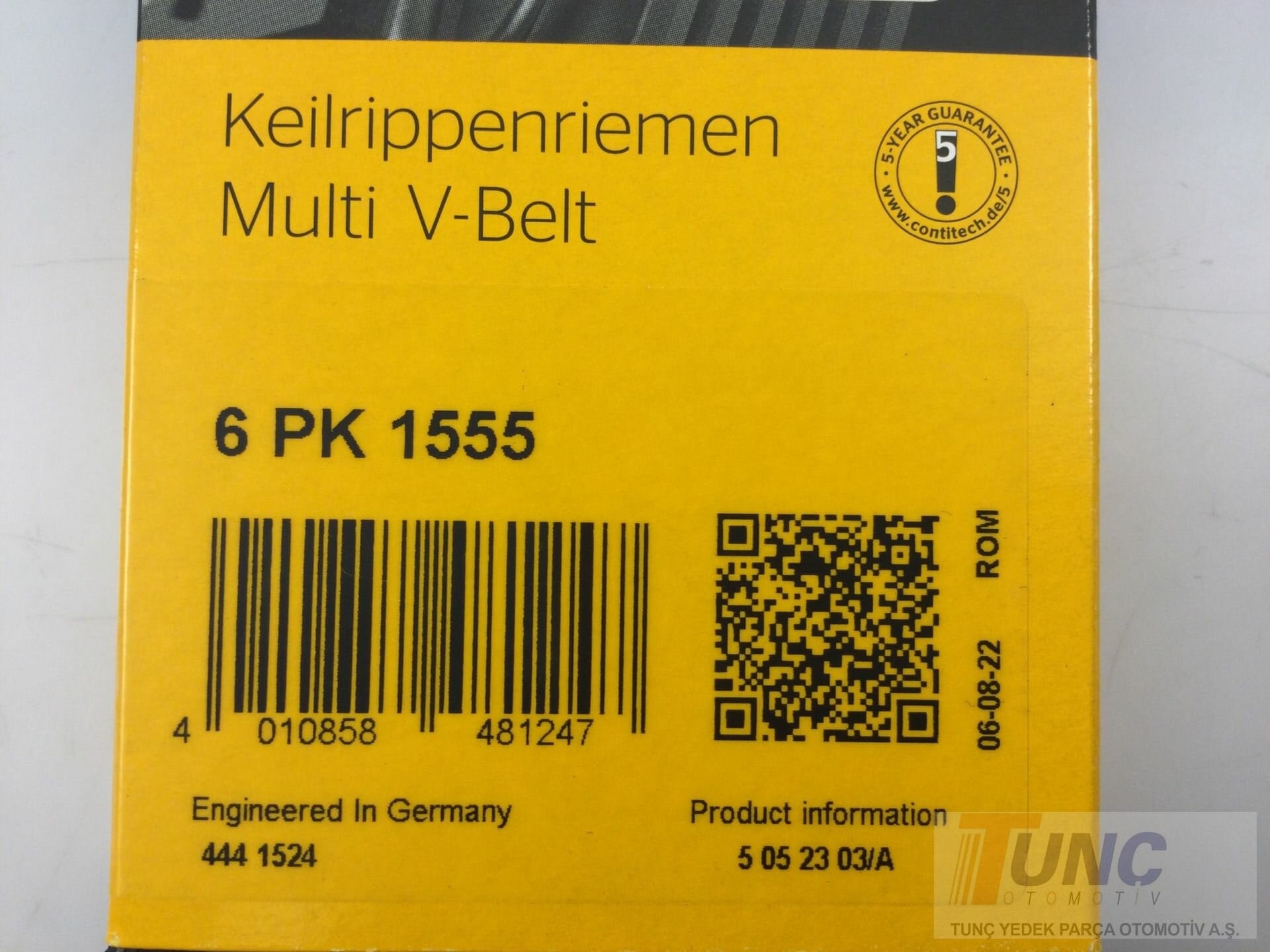 GATES 6PK1555 V Kayışı 03L903137H uygun fiyat hızlı kargo
