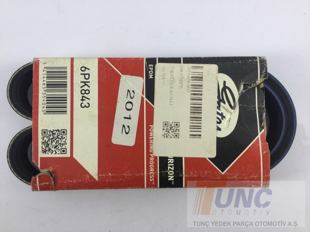 GATES 6PK0843 V Kayışı 03L903137B uygun fiyat hızlı kargo