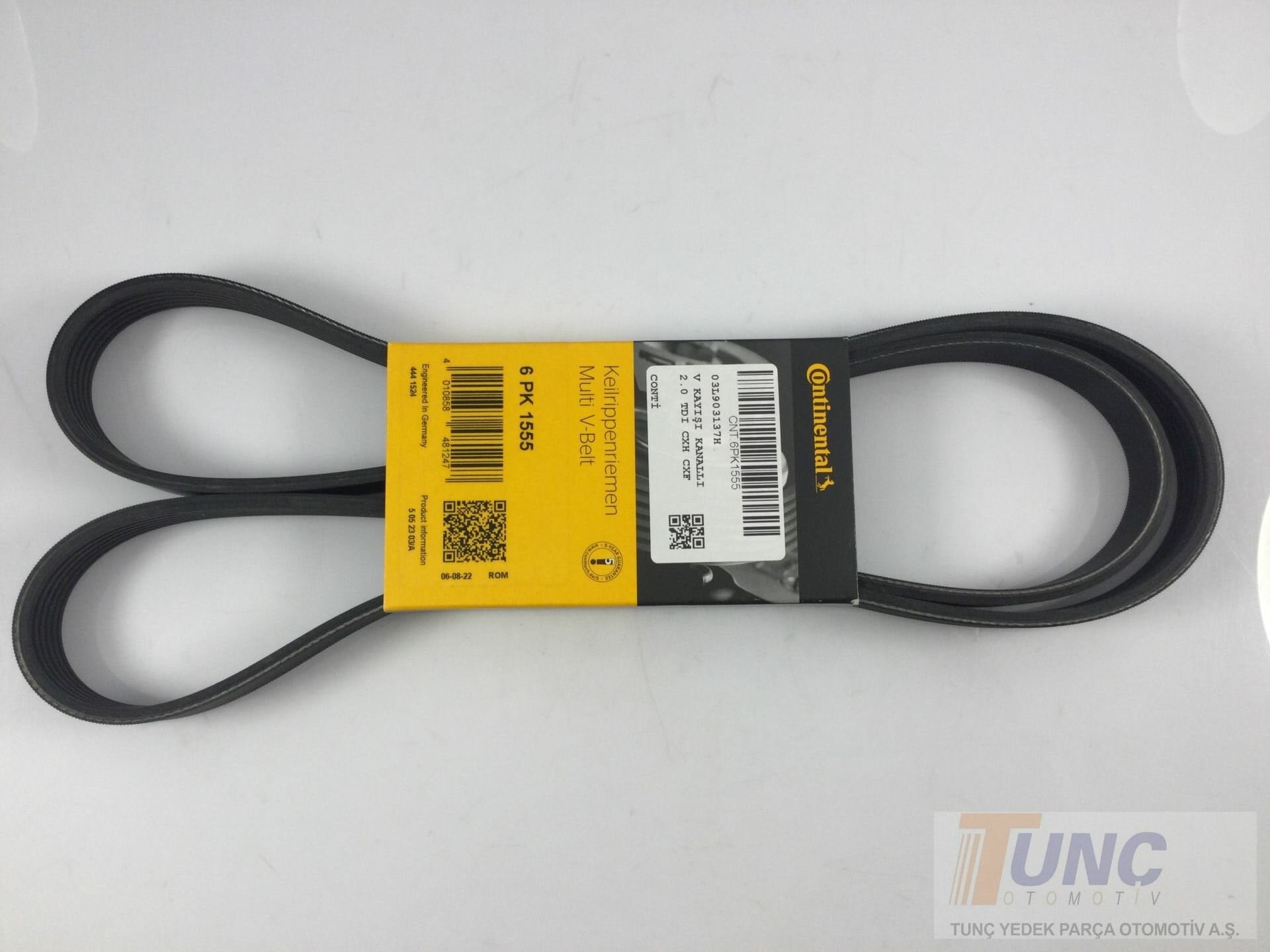 GATES 6PK1555 V Kayışı 03L903137H uygun fiyat hızlı kargo