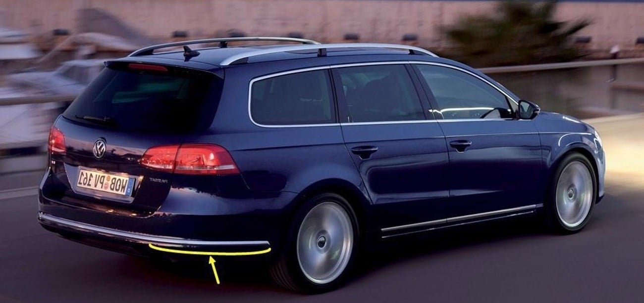 GKL 297563 Krom Çıta Arka Tampon Sağ passat B7 Varıant 2011 2014 3AF807460 uygun fiyat hızlı kargo