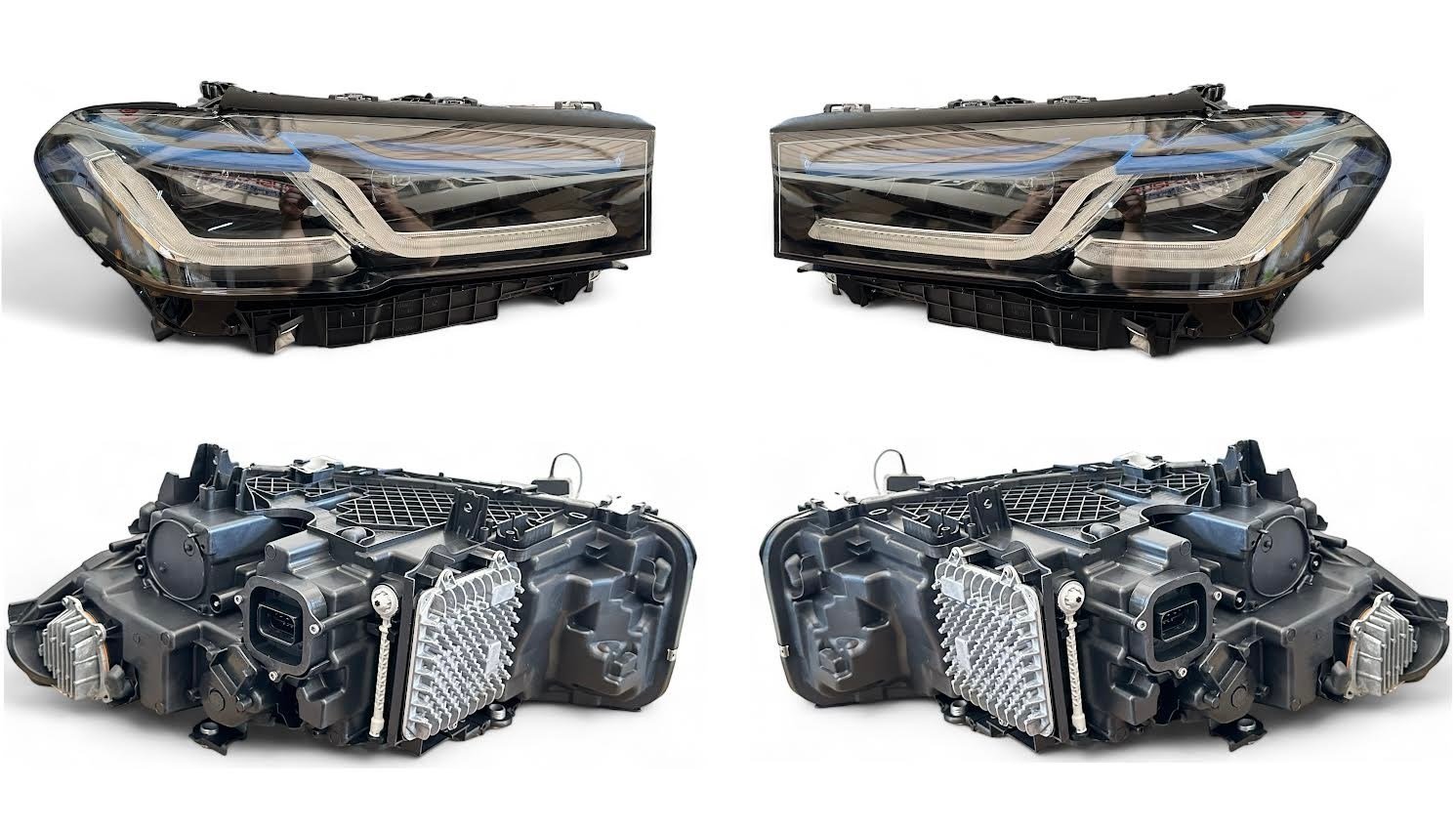 GKL 343379 Ön Far Hıd Lazer Xenon Sağ Sol Beyınler Üzerınde Tak Calıstır Bmw G30 Lcı G80 2017 2021 63119479267 63119479268 uygun fiyat hızlı kargo