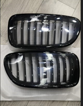 GKL 340306 Ön Panjur 10 Çıta Böbrek Set Parlak Siyah Bmw F10 Lcı M Performance 2010 2016 GKL 340306 uygun fiyat hızlı kargo