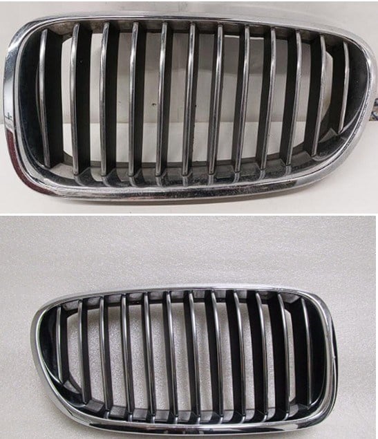 GKL 343716 Ön Panjur 12 Çıta Böbrek Krom Krom Tıtan Sağ Sol Set Bmw F10 F11 F18 51137261355 51137261356 uygun fiyat hızlı kargo