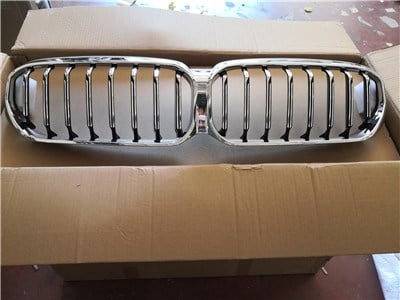 GKL 340946 Ön Panjur Böbrek Krom Parlak Siyah Çift Cıtalı Set Bmw G30 2021 51139464218 uygun fiyat hızlı kargo