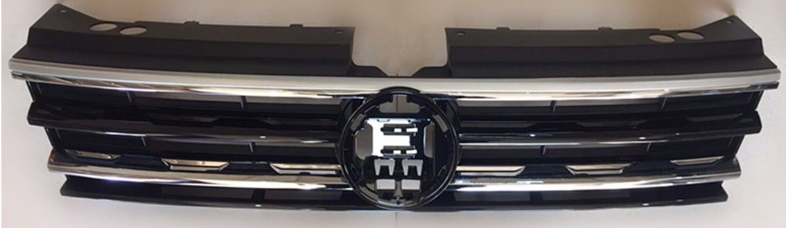 GKL 290848 Ön Panjur Çift Kromlu Parlak Siyah Tiguan 2017 2024 5NA853651B ZLL uygun fiyat hızlı kargo