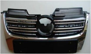 GKL 290886 Ön Panjur Komple Krom Krom Cıtalı Geniş Plakalıklı Jetta 2005 2010 1K5853653A 9B9 1K5853761A 2ZZ uygun fiyat hızlı kargo