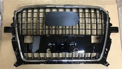 GKL 295506 Ön Panjur Krom Çerceve Dık Krom Çizgili Parlak Siyah Armasız Q5 Sline 2013 2017 8R0853651AC T94 uygun fiyat hızlı kargo