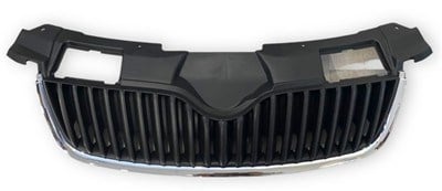 GKL 290843 Ön Panjur Krom Çerceve Üst Plastik Birlikte Mat Siyah Fabia 2007 2010 5J0853668B 9B9 5J0853607A 2ZZ uygun fiyat hızlı kargo