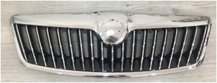 GKL 290834 Ön Panjur Krom Çizgili Krom Çerceve Saten Siyah Octavia 2009 2013 1Z0853668A 9B9 1Z0853661A 2ZZ uygun fiyat hızlı kargo