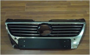 GKL 290888 Ön Panjur Krom Sensorlu Krom Çizgili Geniş Plakalık Komple Passat 2006 2011 3C0853651AH PWF uygun fiyat hızlı kargo