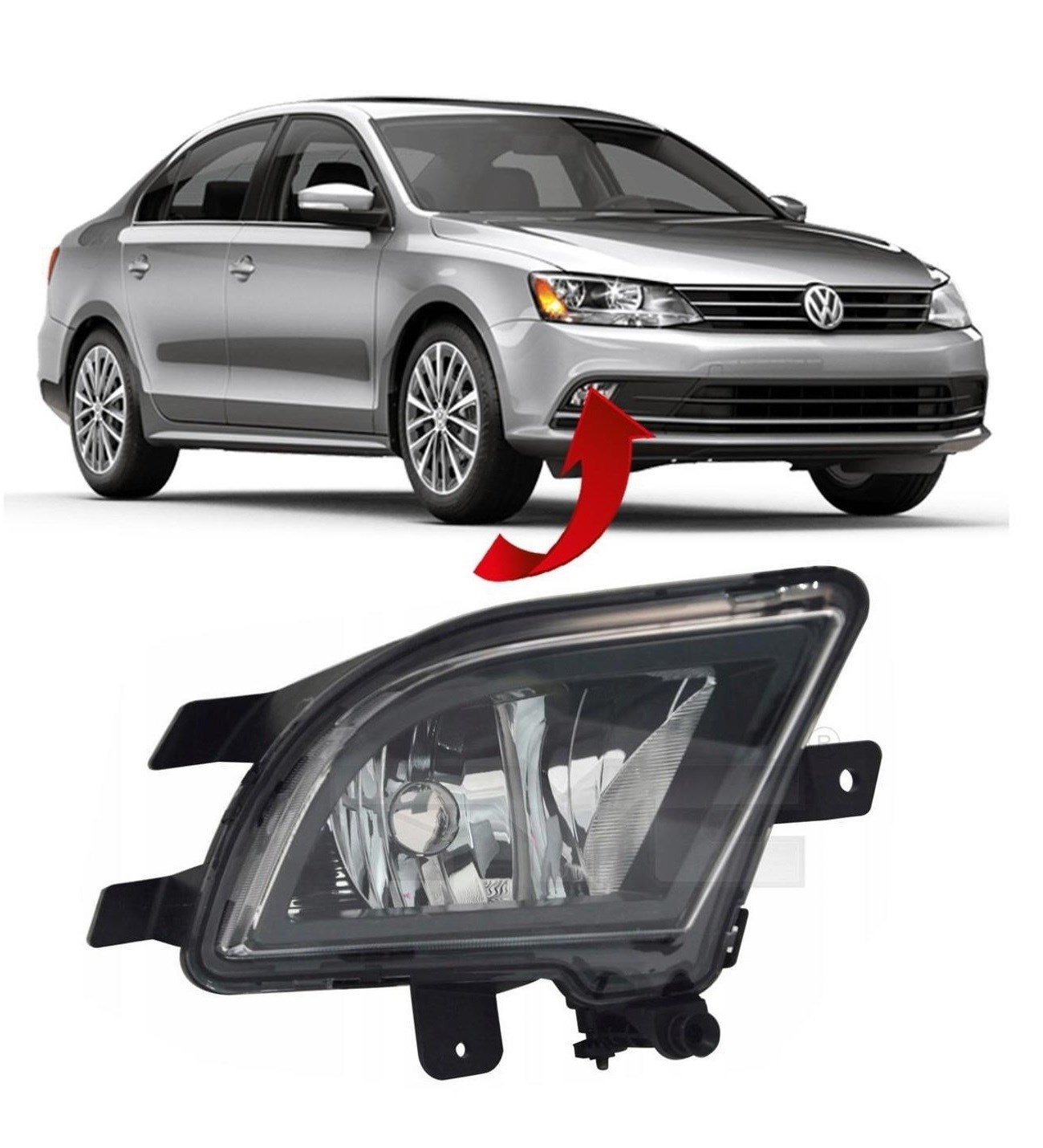 GKL 291878 Sis Farı Sağ Jetta 2015 5C7941700P uygun fiyat hızlı kargo