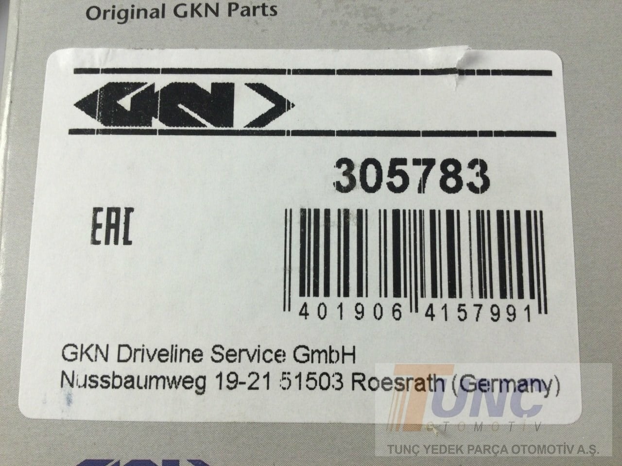 GKN LOBRO 305783 Aks Körüğü 5M0498203 uygun fiyat hızlı kargo