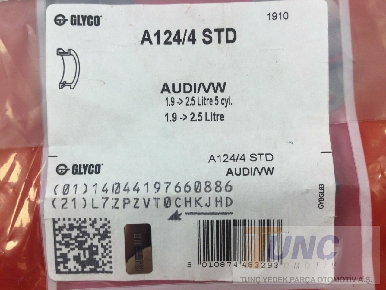 GLYCO A1244STD Kenar Yatak 035198421 uygun fiyat hızlı kargo