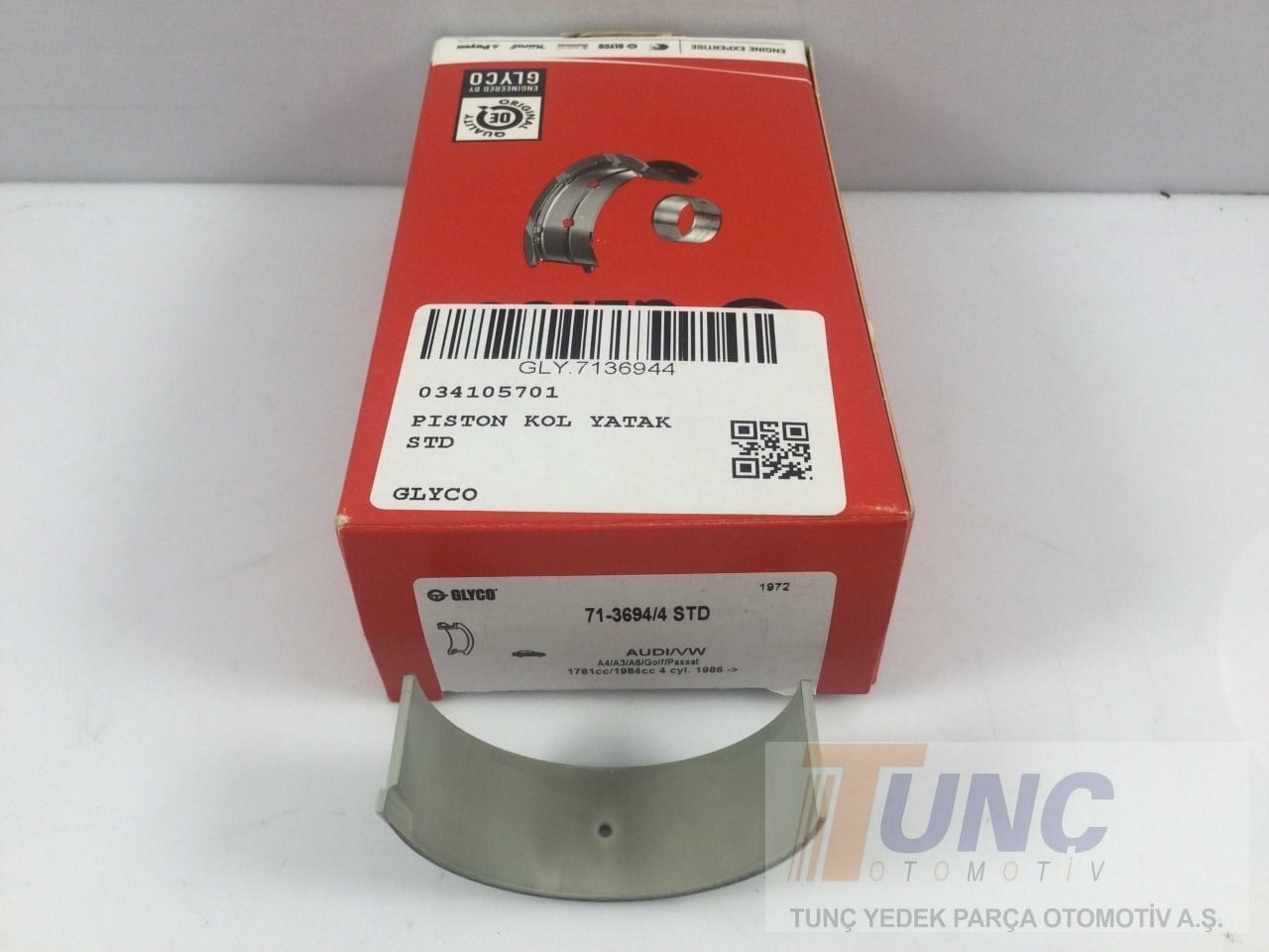 GLYCO 7136944STD Kol Yatak 034105701 uygun fiyat hızlı kargo