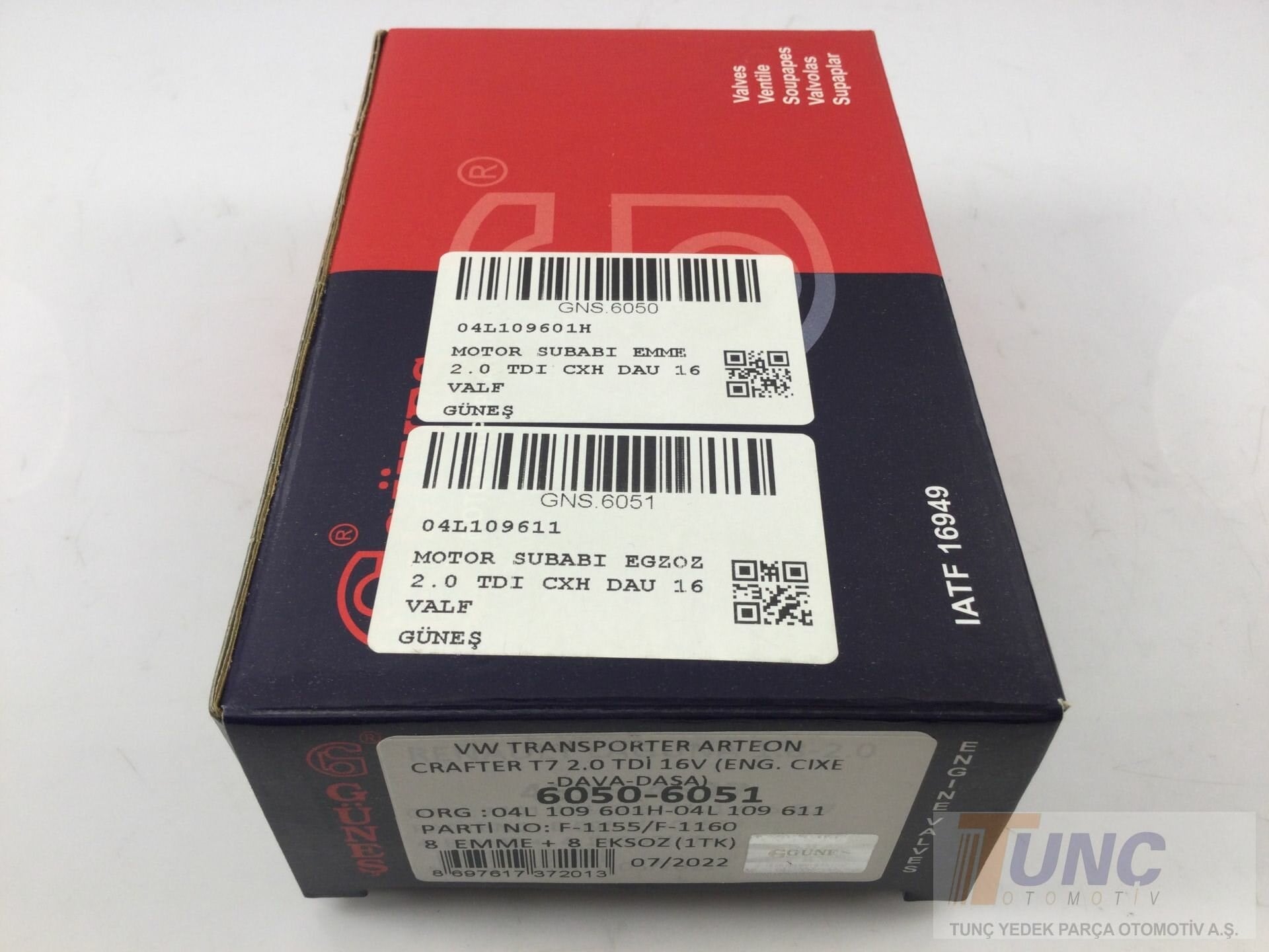 GUNES 6051 Supap 04L109611 uygun fiyat hızlı kargo