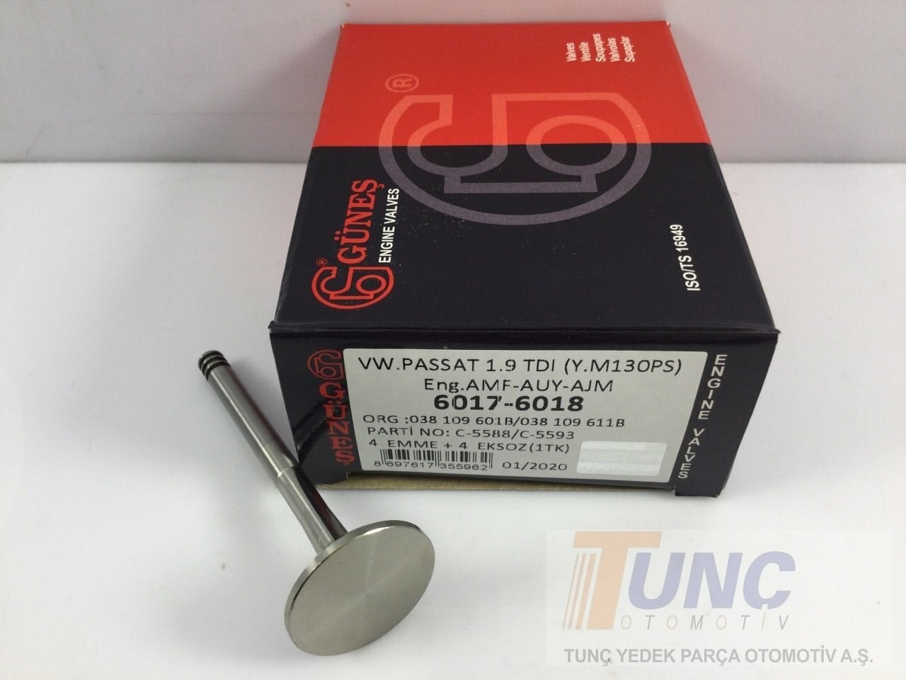 GUNES 6018 Supap 038109611F uygun fiyat hızlı kargo
