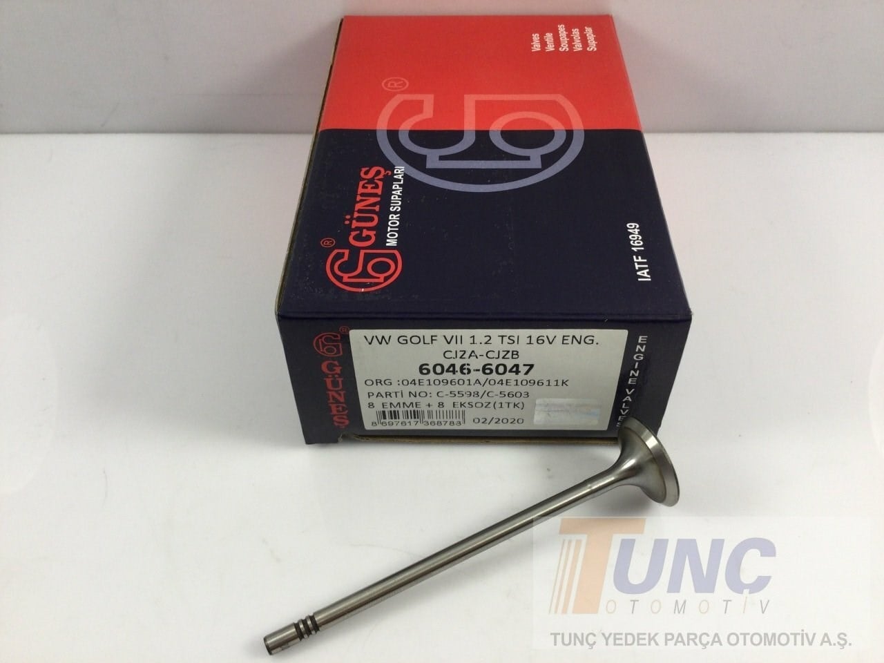 GUNES 6046 Supap 04E109601A uygun fiyat hızlı kargo