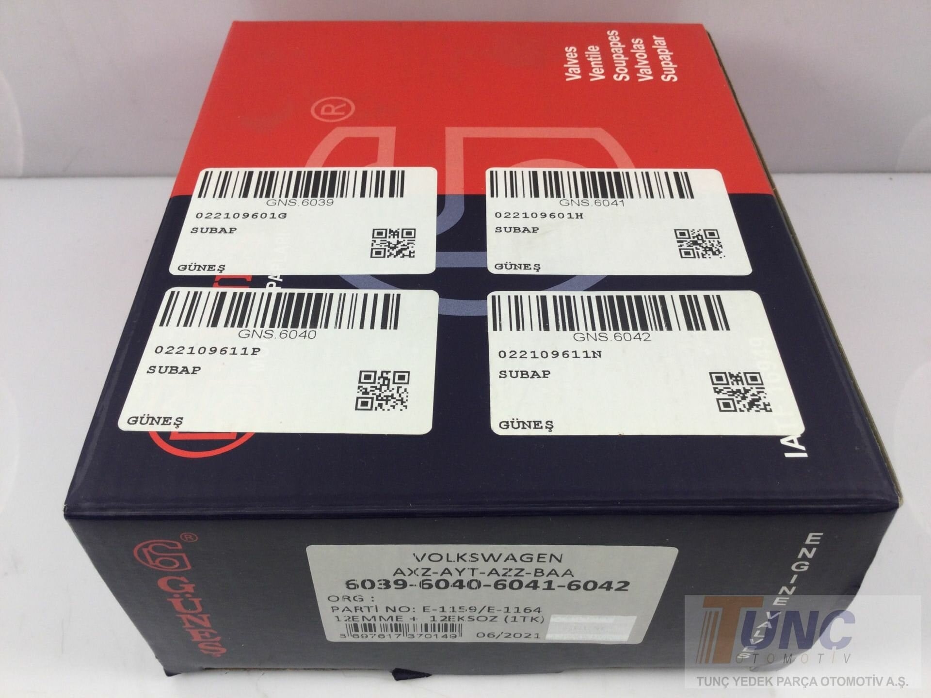 GUNES 6039 Supap 022109601G uygun fiyat hızlı kargo