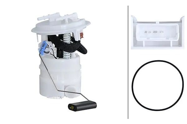 HELLA 8TF 358 305 311 Depo Yakıt Pompası 1525WT uygun fiyat hızlı kargo