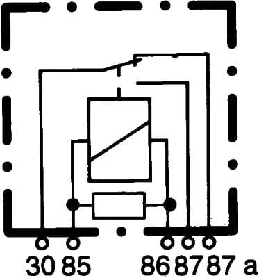 HELLA 4RD007794021 Röle 0005455505 uygun fiyat hızlı kargo