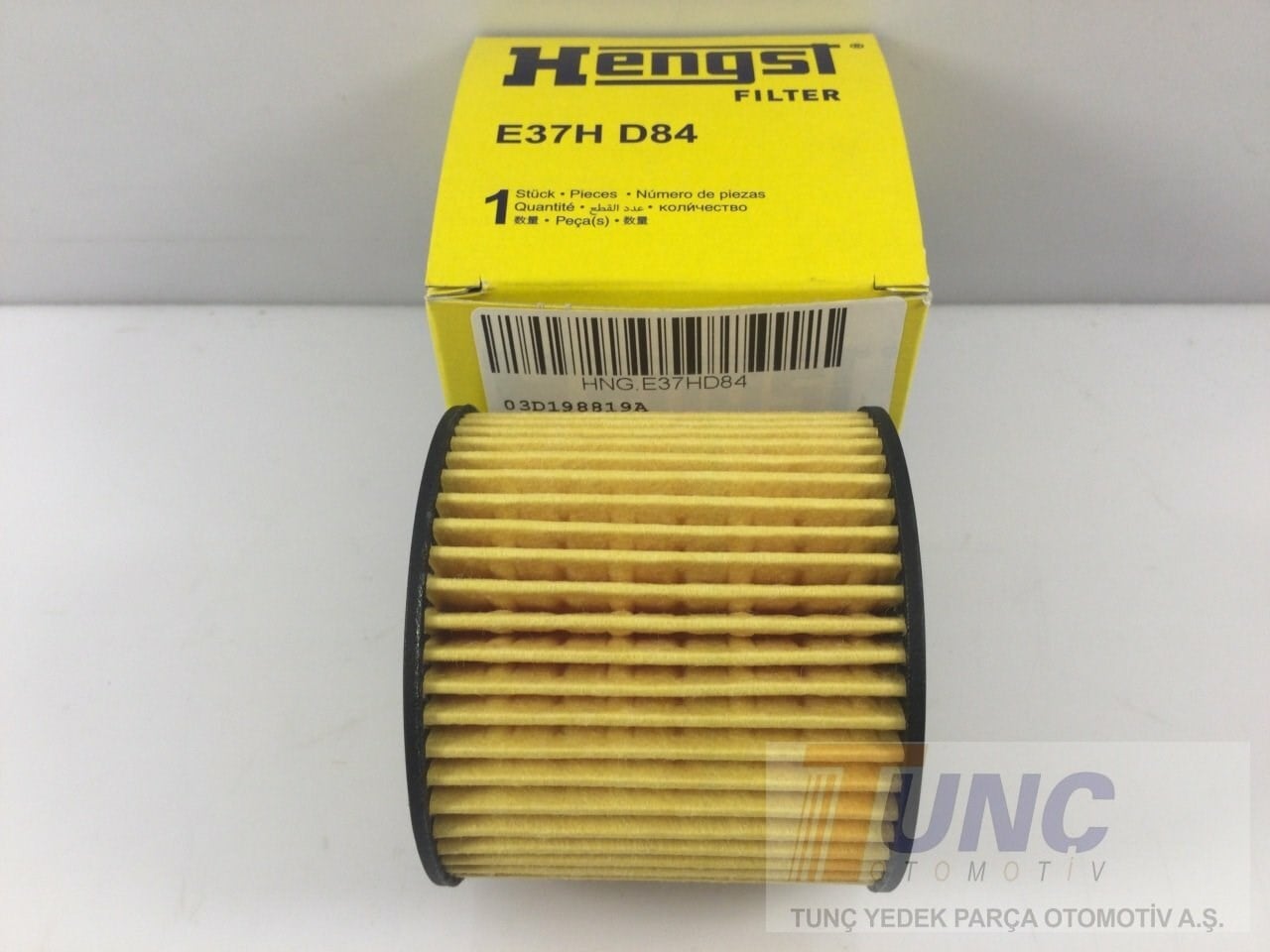 HENGST E37HD84 Yağ Filtresi 03D198819A uygun fiyat hızlı kargo