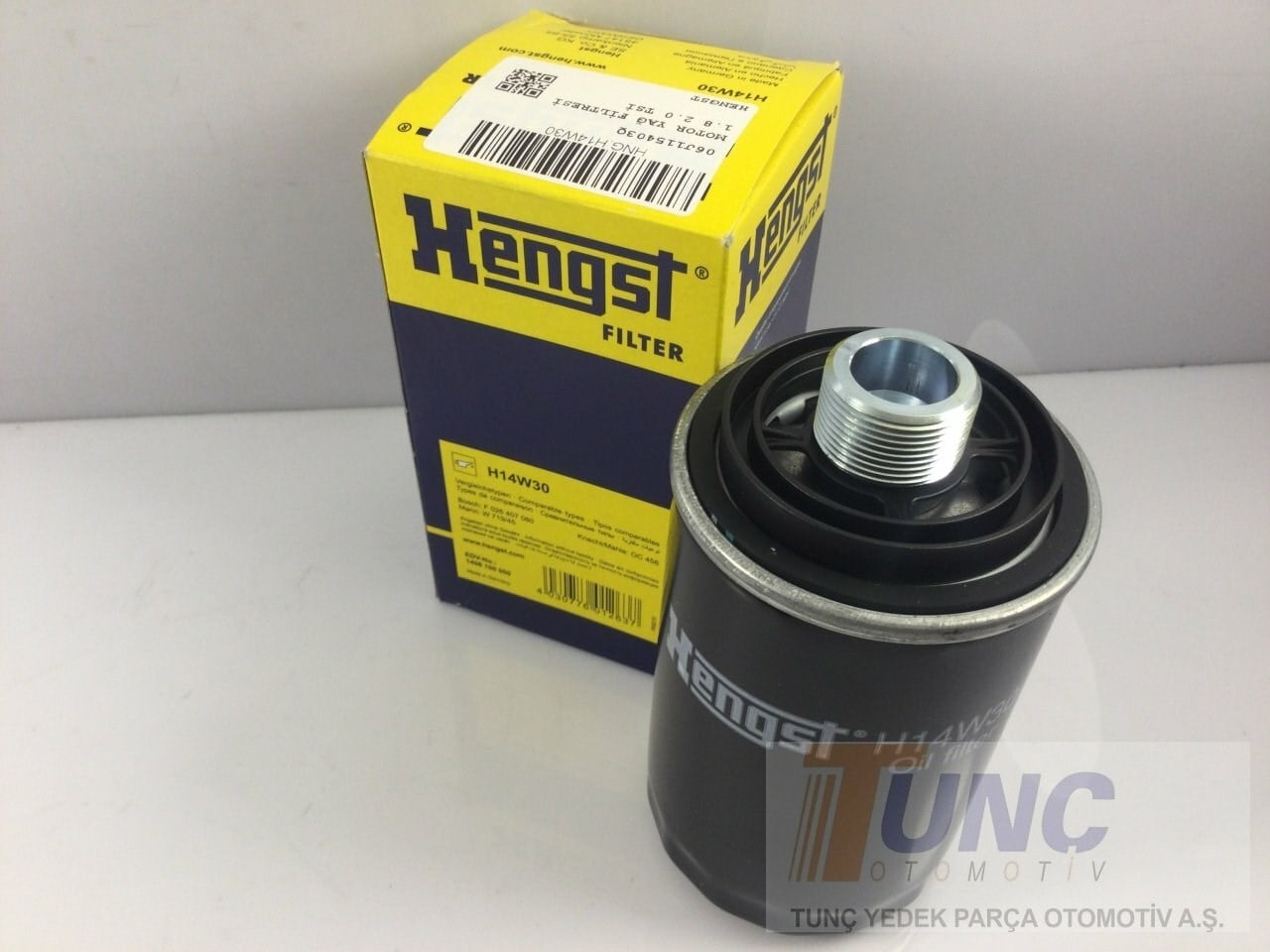 HENGST H14W30 Yağ Filtresi 06J115403Q uygun fiyat hızlı kargo
