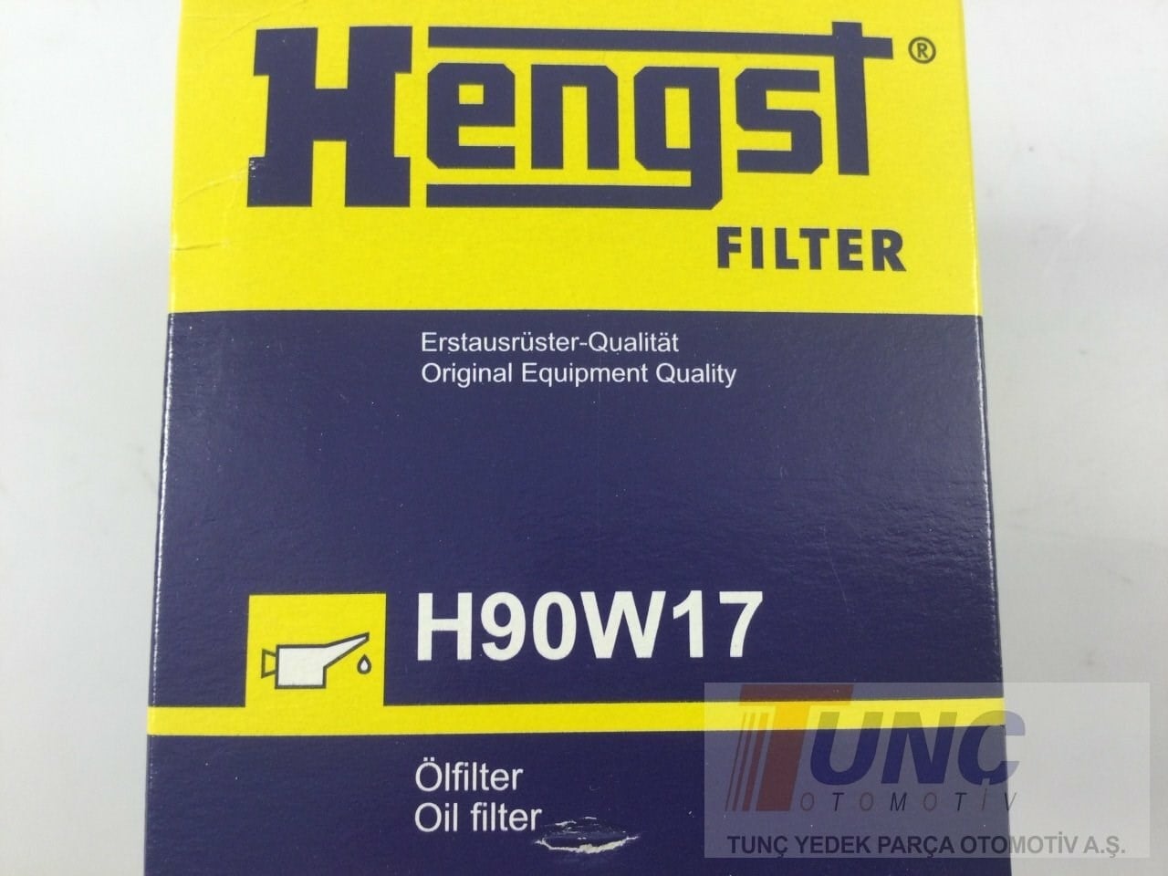 HENGST H90W17 Yağ Filtresi 030115561AN uygun fiyat hızlı kargo