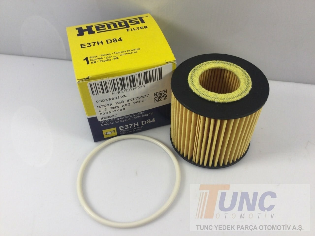 HENGST E37HD84 Yağ Filtresi 03D198819A uygun fiyat hızlı kargo