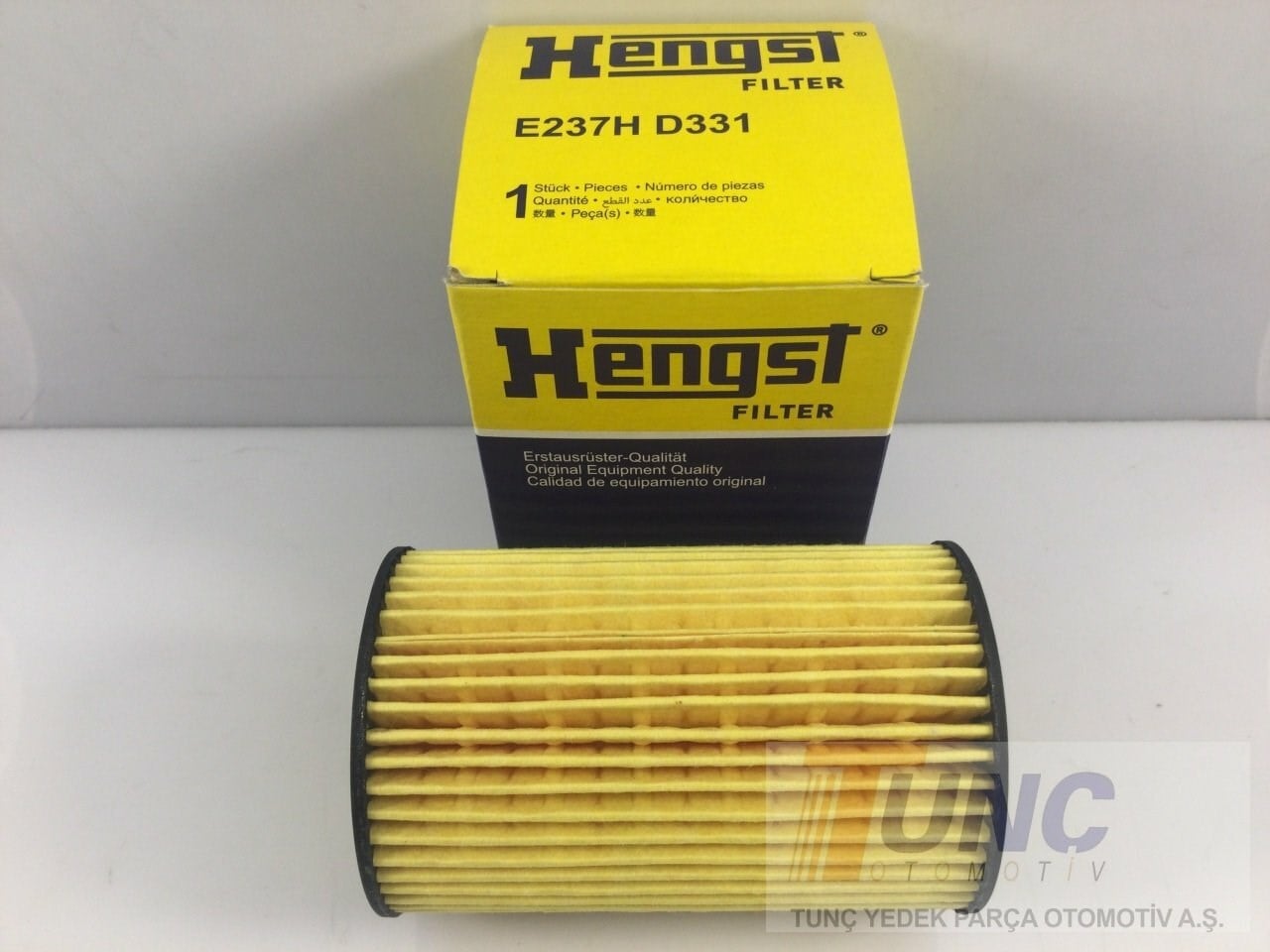 HENGST E237H D331 Yağ Filtresi 06E115562B uygun fiyat hızlı kargo