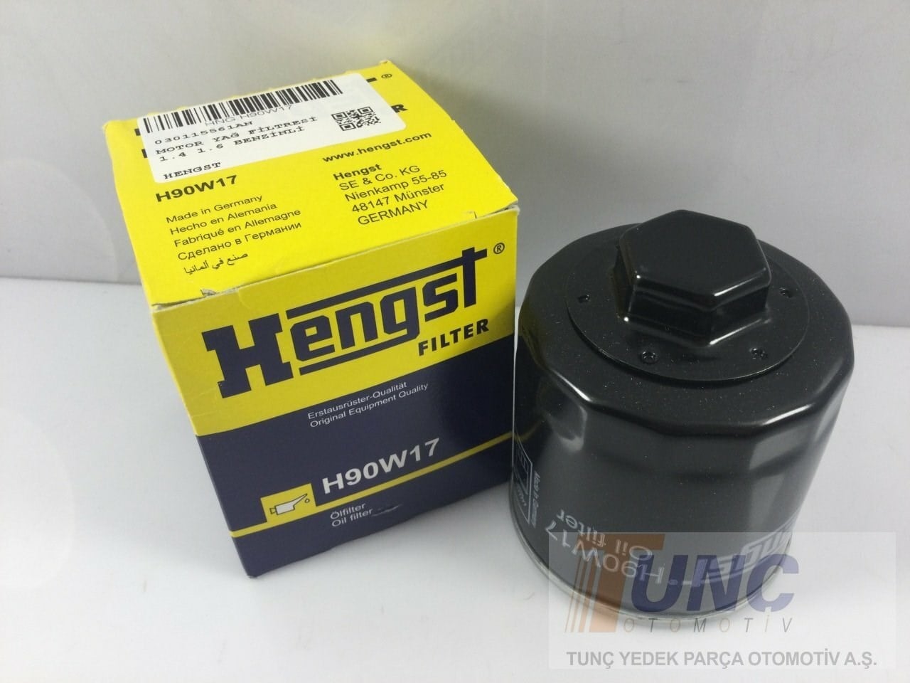 HENGST H90W17 Yağ Filtresi 030115561AN uygun fiyat hızlı kargo