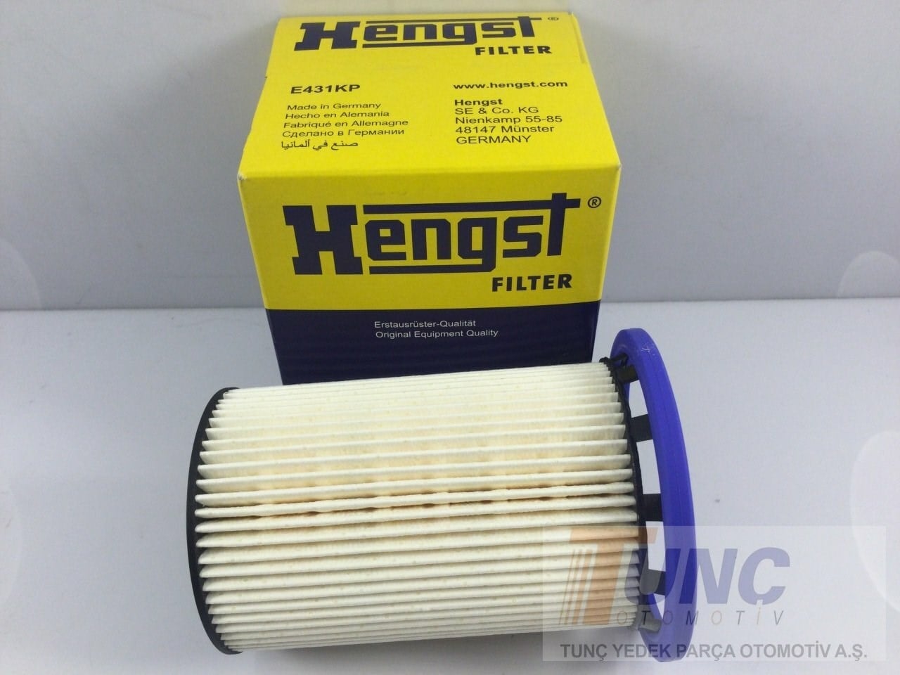 HENGST E431KP Yakıt Filtresi 7P6127177A uygun fiyat hızlı kargo