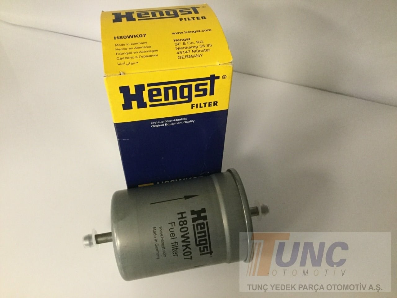 HENGST H80WK07 Yakıt Filtresi 1H0201511A uygun fiyat hızlı kargo