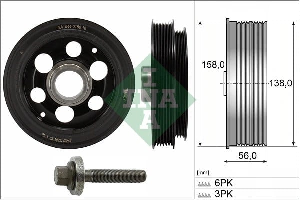 INA 544018020 Krank Kasnağı 2011524 uygun fiyat hızlı kargo