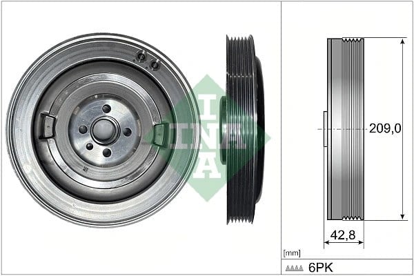 INA 544 0514 10 Krank Kasnağı 05L105251C uygun fiyat hızlı kargo