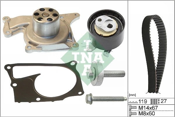 INA 530 0607 30 Triger Seti 119A07049R uygun fiyat hızlı kargo